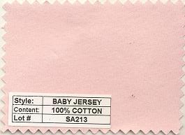 Baby Jersey 100% Cotton